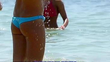 Scandalous! Sexy Beach Babes Secretly Shot By A Pervy Voyeur