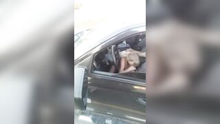 Caught My Wife Sucking Cock of Stranger in Car