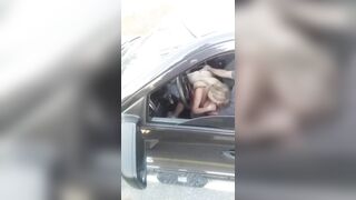 Caught My Wife Sucking Cock of Stranger in Car