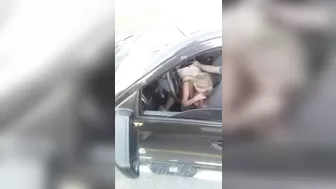 Caught My Wife Sucking Cock of Stranger in Car