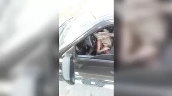 Caught My Wife Sucking Cock of Stranger in Car