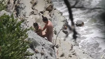 Fast And Reckless Sex On The Beach, Caught By A Peeping Tom