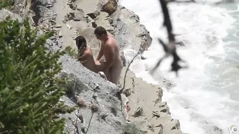 Fast And Reckless Sex On The Beach, Caught By A Peeping Tom