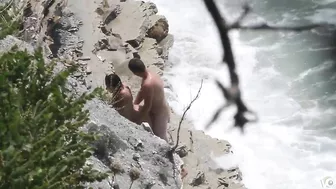 Fast And Reckless Sex On The Beach, Caught By A Peeping Tom