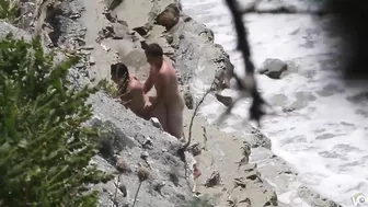 Fast And Reckless Sex On The Beach, Caught By A Peeping Tom
