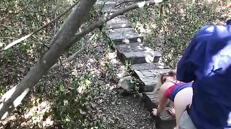 Salacious Soccer Mom Engages In Lewd Outdoor Activity With The Steamy Coach