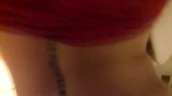 Just Fucked Hot, Tight Ass In Public Bathroom