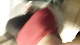 Just Fucked Hot, Tight Ass In Public Bathroom