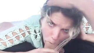 Perfect Beach Blowjob With Facial Cumshot – Immoral, Obscene, Expressive