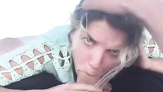 Perfect Beach Blowjob With Facial Cumshot – Immoral, Obscene, Expressive