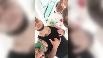 Wild Party On Private Yacht With Nude Babes