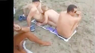 Sexy, Shameless Nudists Perform Steamy Beach Sex In Explicit Amateur Footage