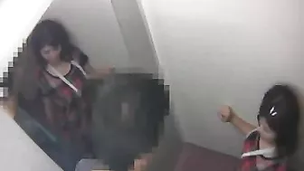 Japan-Bound Couples Having Hot Sex In Their Fitting Room