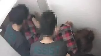 Japan-Bound Couples Having Hot Sex In Their Fitting Room