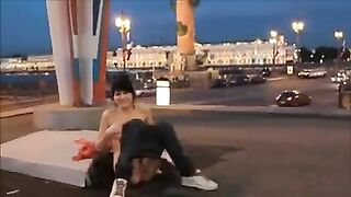 Sexy, Naked, Girl, Caught On Camera, Filmed On The Streets