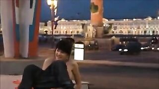 Sexy, Naked, Girl, Caught On Camera, Filmed On The Streets