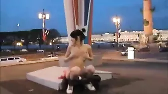 Sexy, Naked, Girl, Caught On Camera, Filmed On The Streets