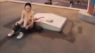 Sexy, Naked, Girl, Caught On Camera, Filmed On The Streets