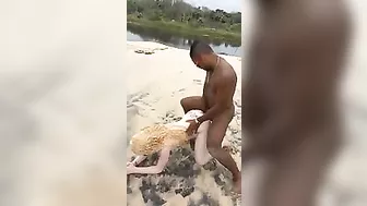 Voyeur Swinger Beach Sex Threesome One Guy and Two Girls