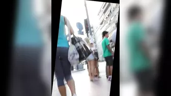 Candid Video Girl with Hot Ass in Yoga Pants Filmed on Street Candid Video Girl with Hot Ass in Yoga Pants Filmed on Street