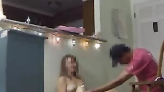 Hot, Naked Girl Teases, Flashes Pizzaman, Drives Him Wild