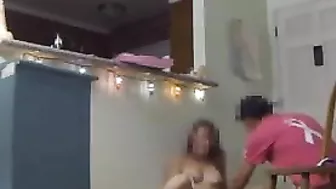 Hot, Naked Girl Teases, Flashes Pizzaman, Drives Him Wild