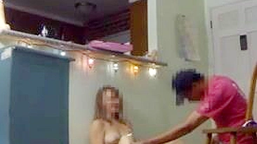 Hot, Naked Girl Teases, Flashes Pizzaman, Drives Him Wild