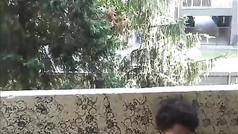 Hotel Balcony Sex Hot Nude Wife Fucked Outside