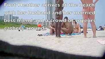 Beach Exhibtionism Nudist Women and Men Filmed