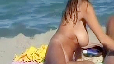 Astonishing Beaches With Spectacular Naked Big Tits