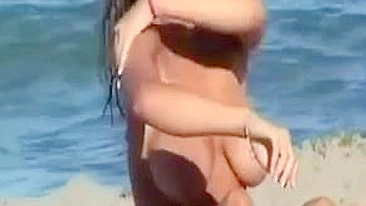 Astonishing Beaches With Spectacular Naked Big Tits