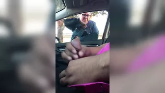 Dick Flashing And Jerking Off In Front Of A Woman