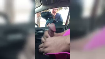 Dick Flashing And Jerking Off In Front Of A Woman