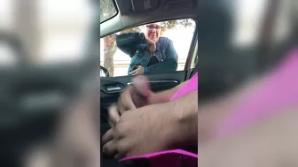 Dick Flashing And Jerking Off In Front Of A Woman