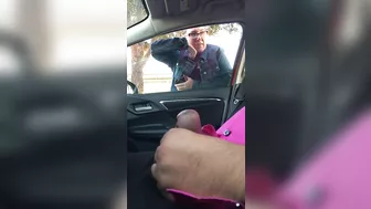 Dick Flashing And Jerking Off In Front Of A Woman