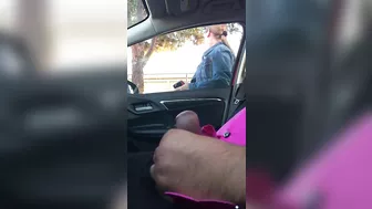 Dick Flashing And Jerking Off In Front Of A Woman