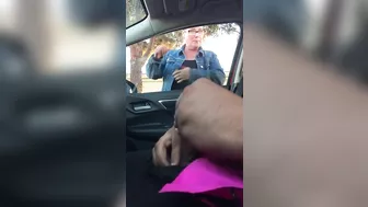 Dick Flashing And Jerking Off In Front Of A Woman