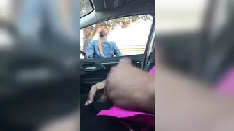 Dick Flashing And Jerking Off In Front Of A Woman