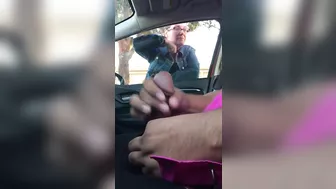 Dick Flashing And Jerking Off In Front Of A Woman