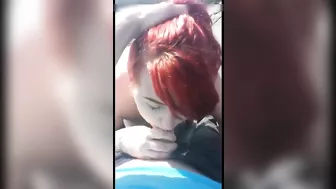 Your Girl Deliciously Blowing You On The Beach, Oh My!