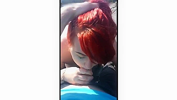 Your Girl Deliciously Blowing You On The Beach, Oh My!