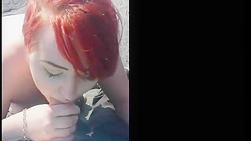 Your Girl Deliciously Blowing You On The Beach, Oh My!