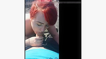 Your Girl Deliciously Blowing You On The Beach, Oh My!