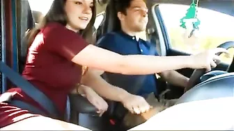 Give Me A Blowjob In The Car While I Drive And Swallow My Cum In Your Mouth