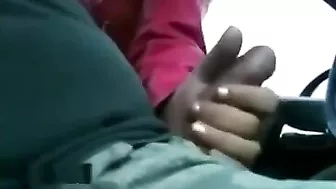 Man Exposing Genitalia To Lady In Vehicle, Receives Manual Stimulation