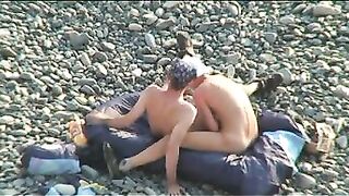 Voyeur Hot Sex at the Nudist Beach Caught on Camera