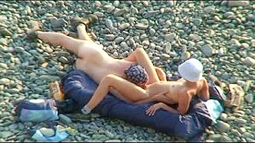 Voyeur Hot Sex at the Nudist Beach Caught on Camera