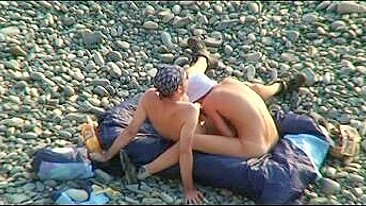 Voyeur Hot Sex at the Nudist Beach Caught on Camera
