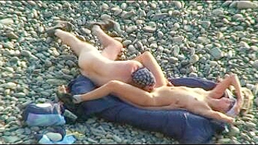 Voyeur Hot Sex at the Nudist Beach Caught on Camera