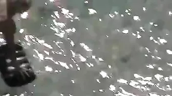 Sexy, Steamy, Romantic: Couple Caught Fucking At The Beach In The Water